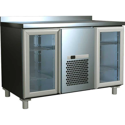 Стол холодильный T70 M2-1-G X7 (2GNG/NT Carboma с бортом) (0430-2 корпус нерж) - Ресурс Комплект Сервис