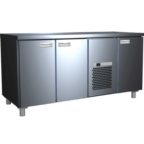 Стол холодильный T70 M3-1 (3GN/NT Carboma) без борта (0430-1 корпус нерж 3 двери) - Ресурс Комплект Сервис