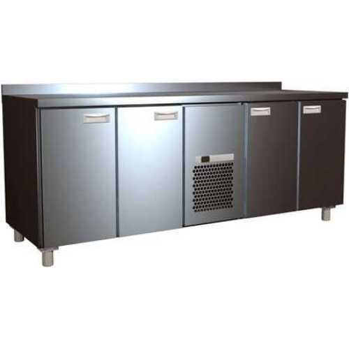 Стол холодильный T70 M4-1 (4GN/NT Полюс) без борта (9005-1 корпус черный) - Ресурс Комплект Сервис