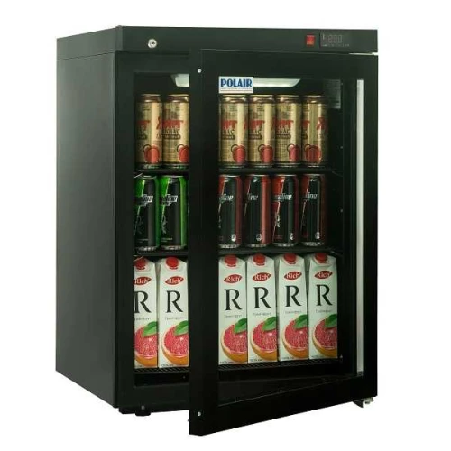 Шкаф холодильный Polair DM102-Bravo черный с замком - Ресурс Комплект Сервис